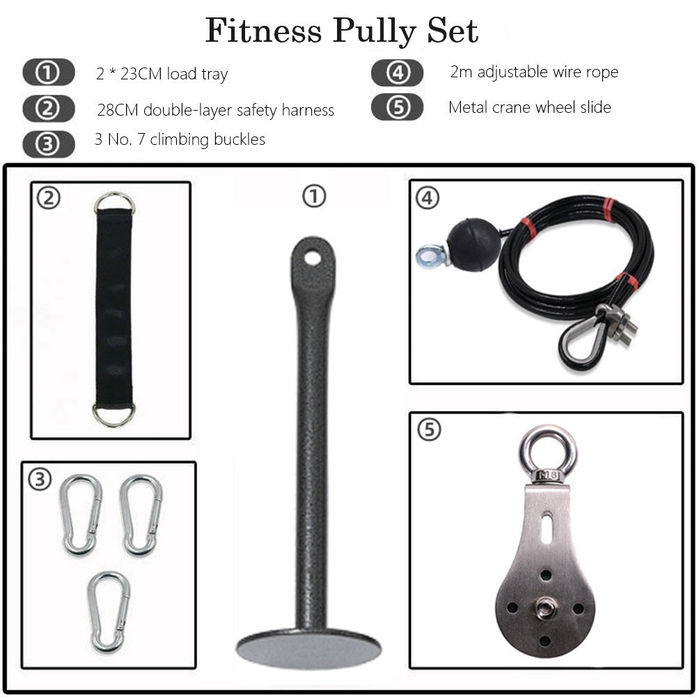 Fitness Pully Cable System