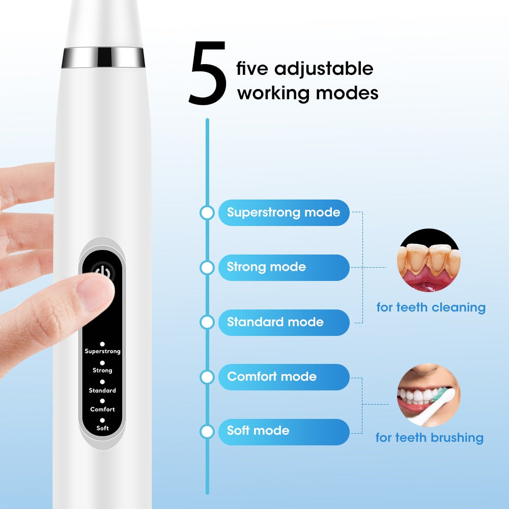 High Frequency Electric Teeth Cleaner and Whitener