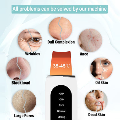 Multi-functional Ultrasonic Skin Scrubber